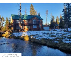 $869,000 / 3br - 2714ft2 - Custom Built Log Home .85 Acre Lot Creeks (430 Rundell Ln Lincoln)